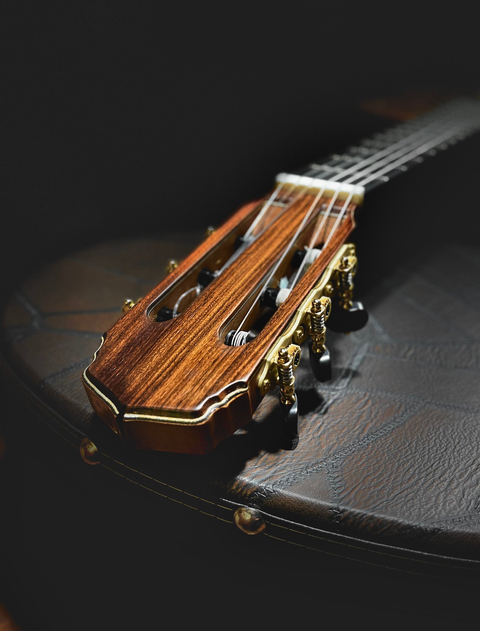 Foto cabeça do violão